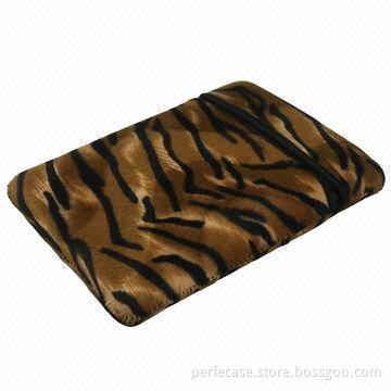 Netbook Sleeve, 10-inch, Neoprene with Special Leopard on it, Reversible Design, Competitive Price